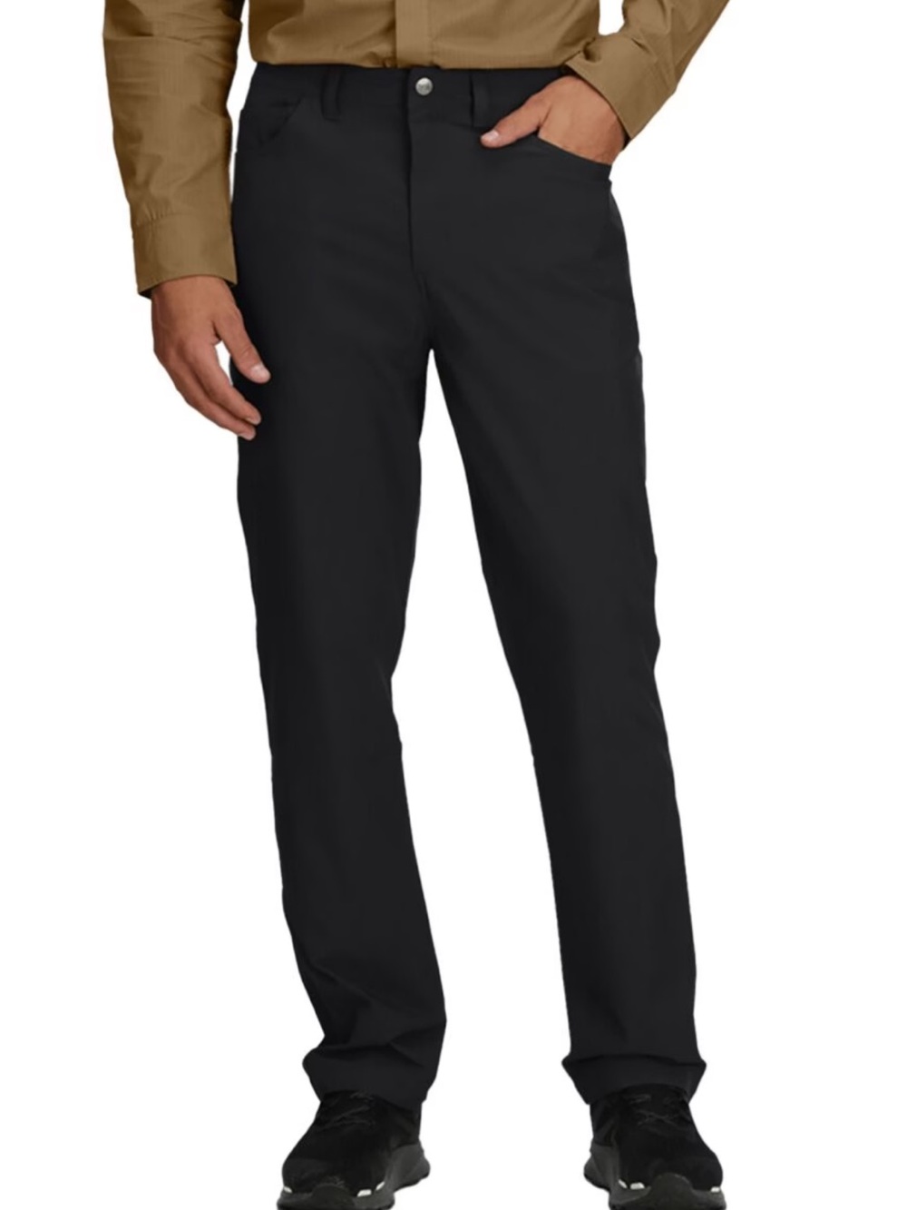 The North Face Mens Size 32 Paramount Straight-Leg Pants in Black